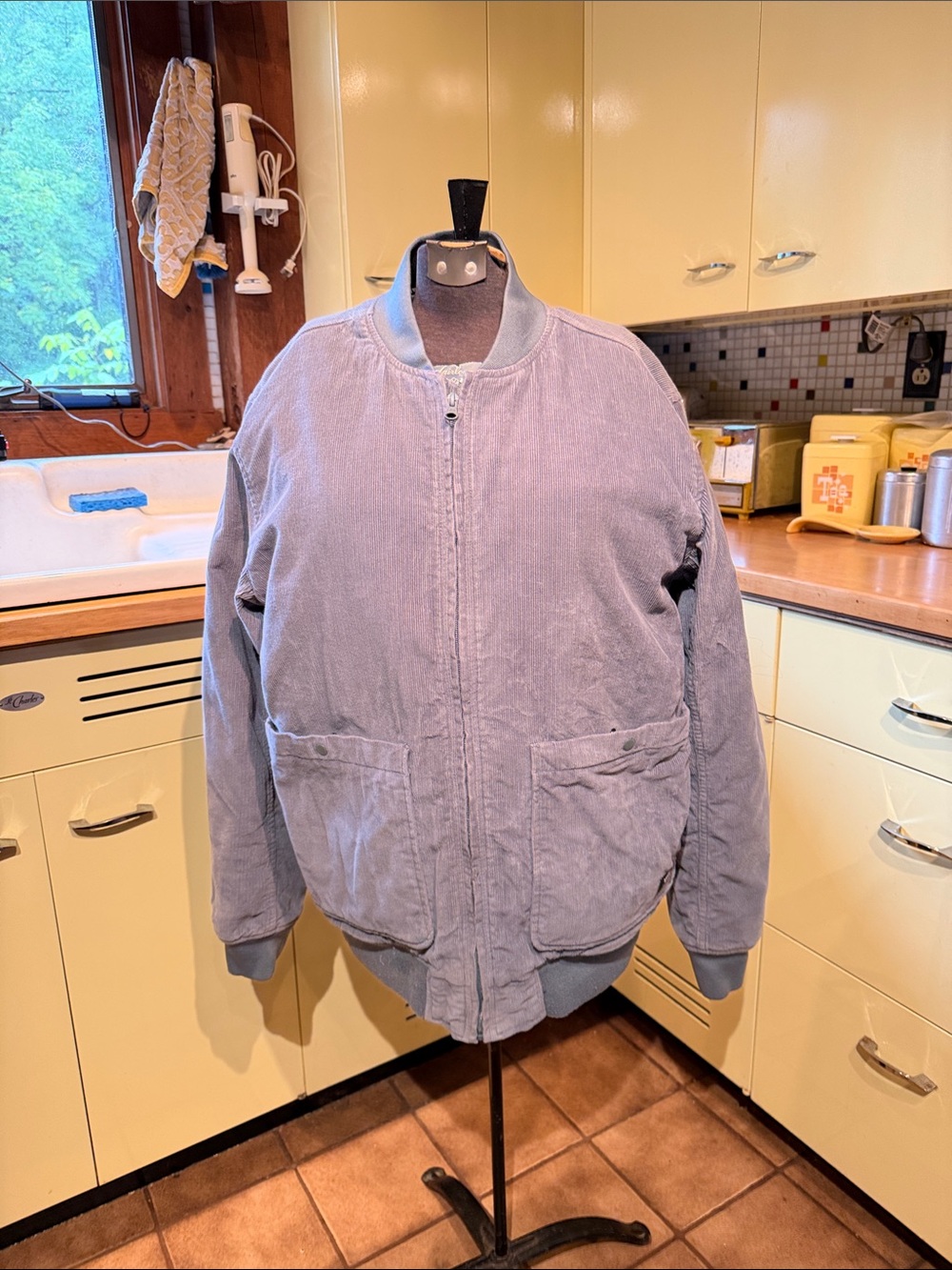 Vans Corduroy Winter Quilted Jacket Men’s Coat